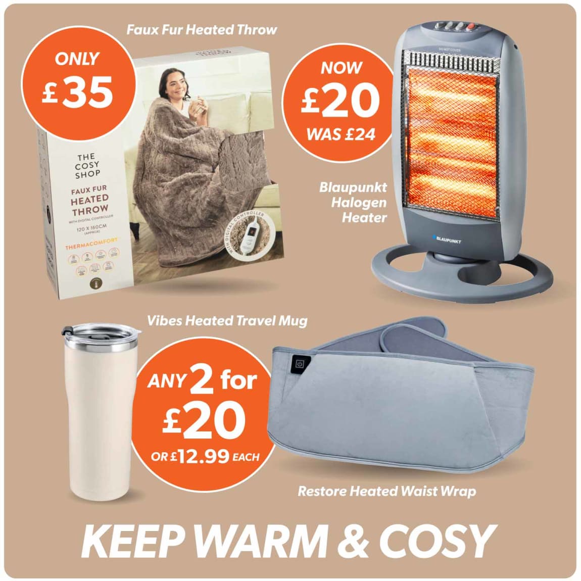 Keep Warm with B&M.