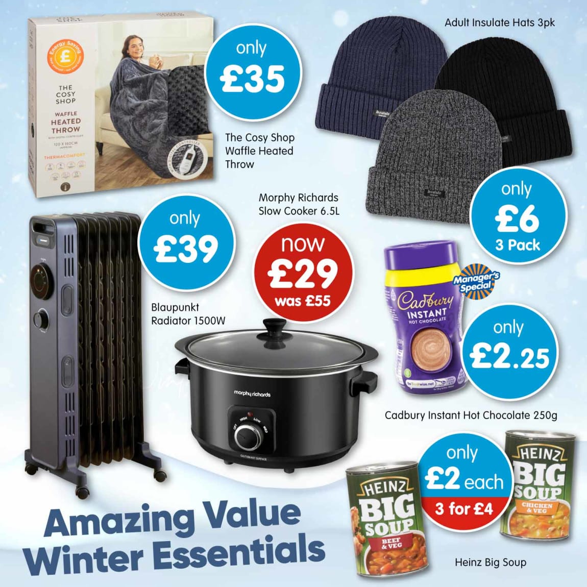 Winter Bedding at B&M.