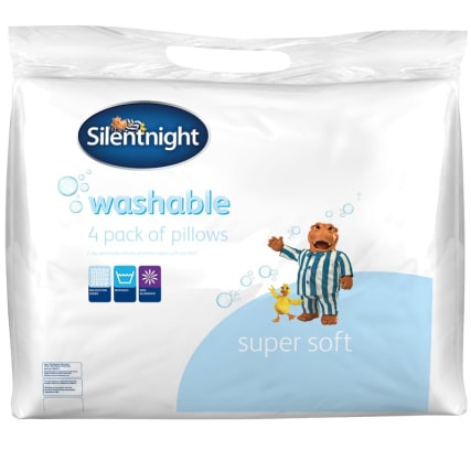 Shoptagr Silentnight Washable Pillows 4pk By B M