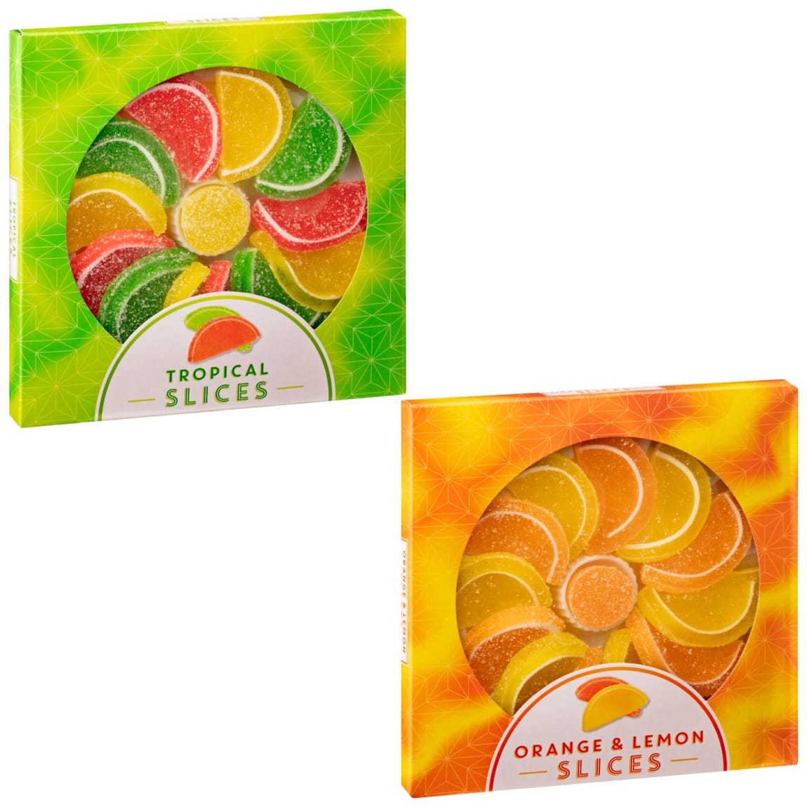 Orange & Lemon Jelly Slices 120g Novelty Christmas Gifts, Sweets