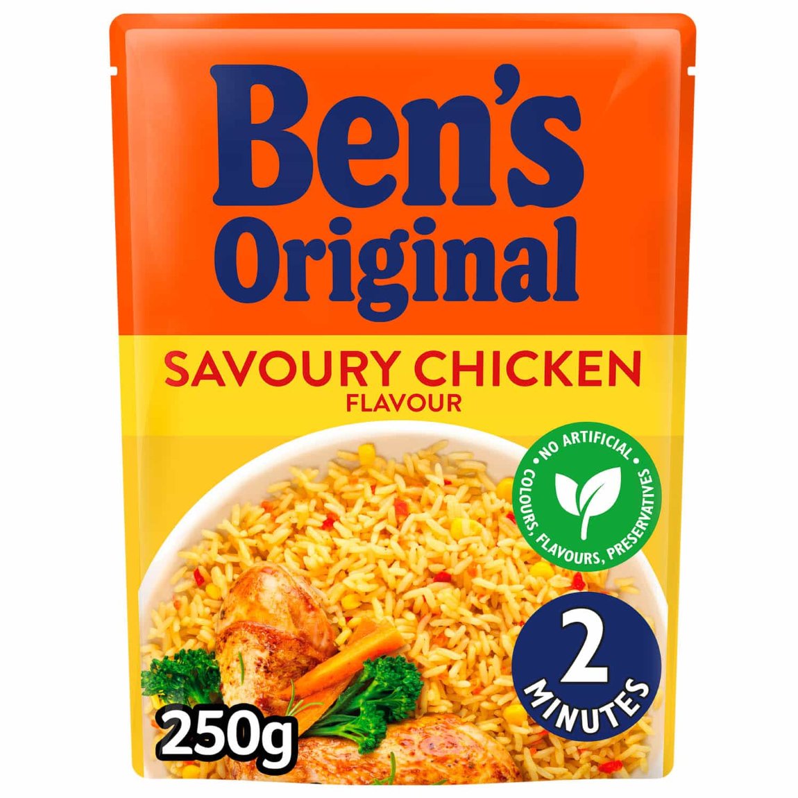 Ben's Original Savoury Chicken Rice Microwaveable Rice B&M Stores