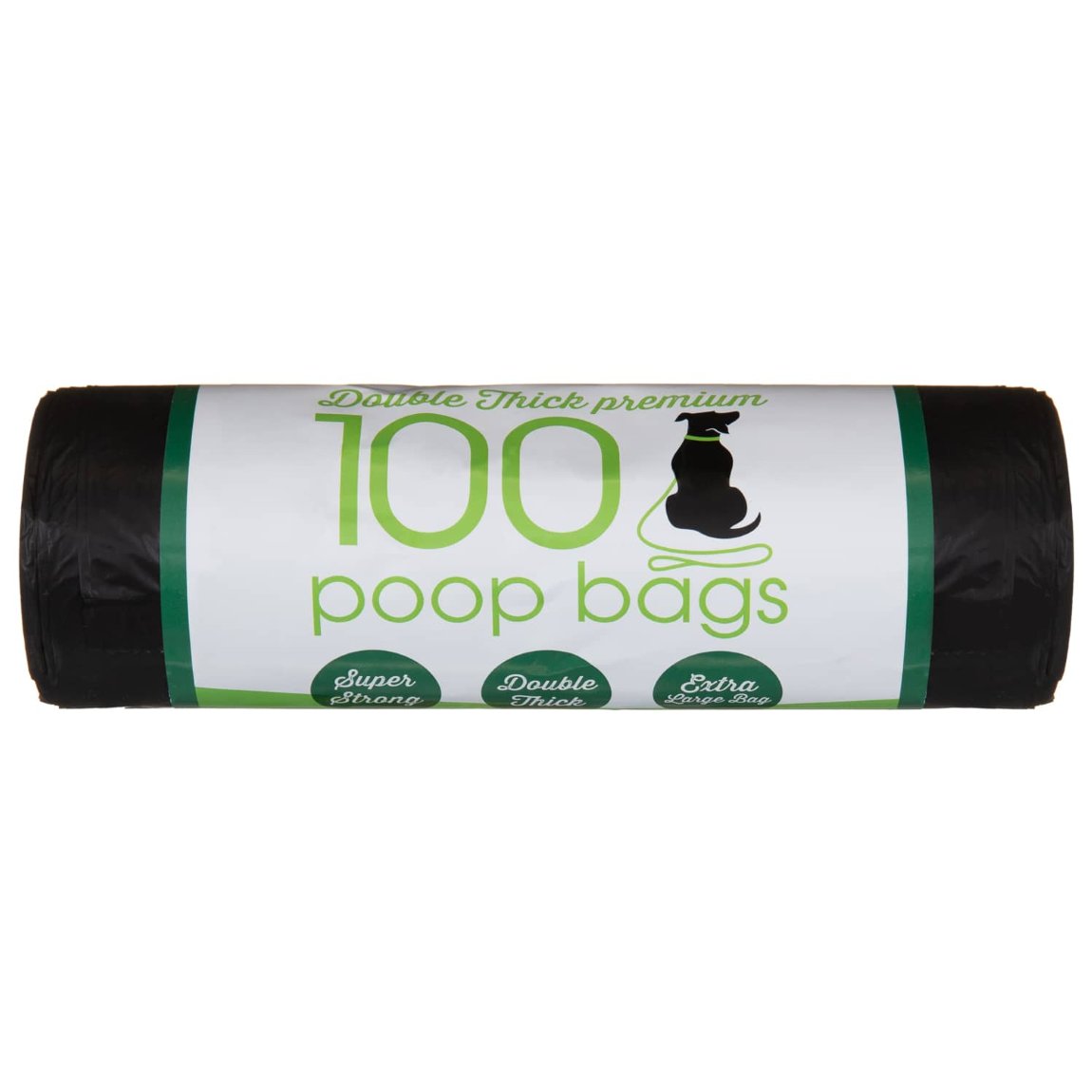 Double Thick Premium Poop Bags 100pk Pets Dog Hygiene B&M