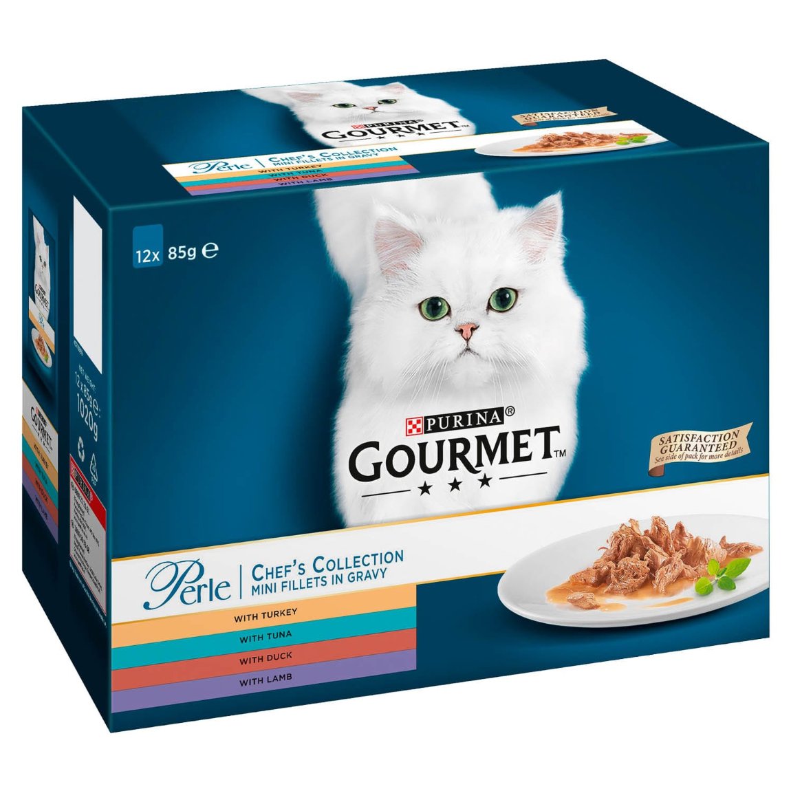 Gourmet Perle Chef's Collection Cat Food 12 x 85g Pets, Pet Food