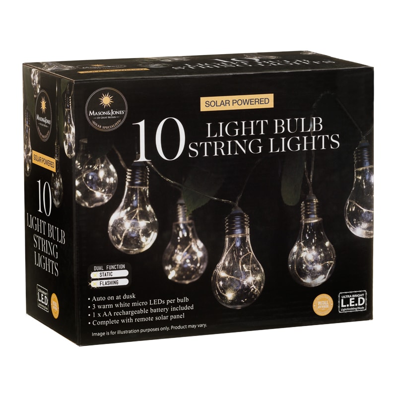 10pk solar lights