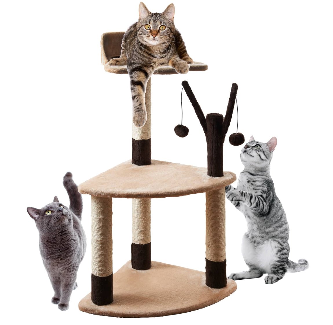 Kitty Corner Activity Play Centre Cat Accessories B&M