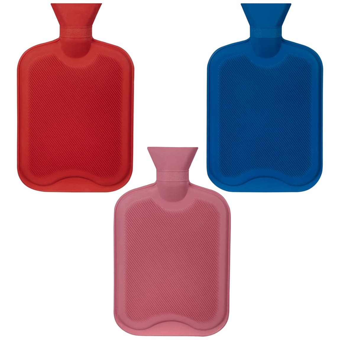 Hot Water Bottle 2 Litre Pink Christmas Gifts B&M