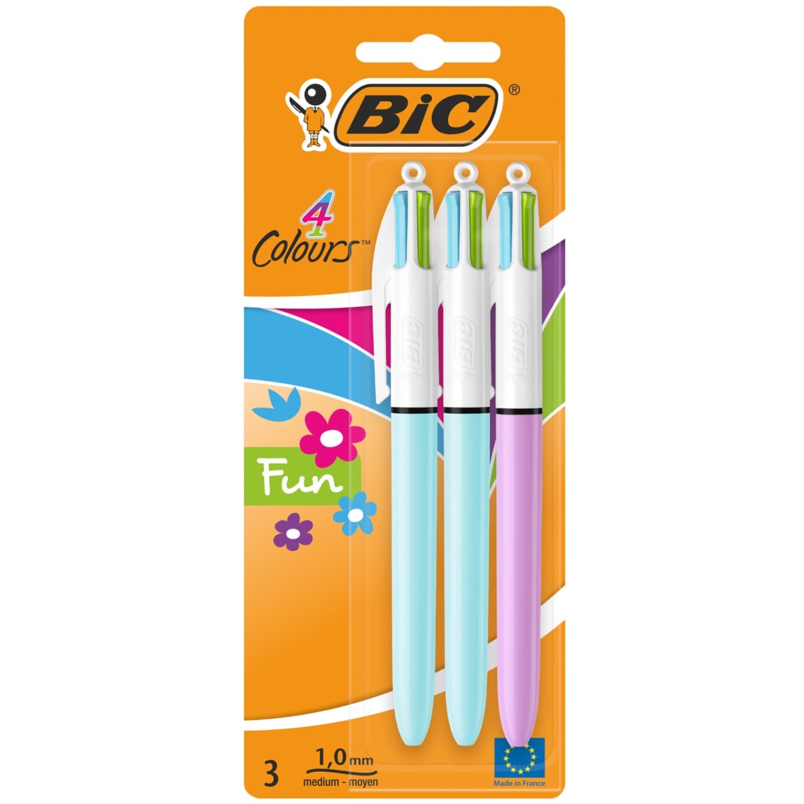 335409-bic-4-colour-pastel-retractable-ballpoint-pens