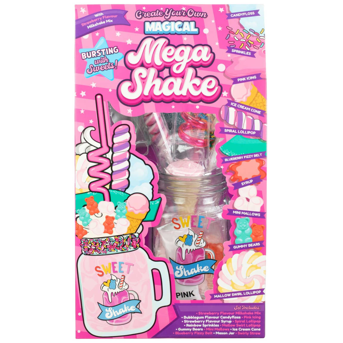 Create Your Own Magical Mega Shake Strawberry Christmas Gifts B M