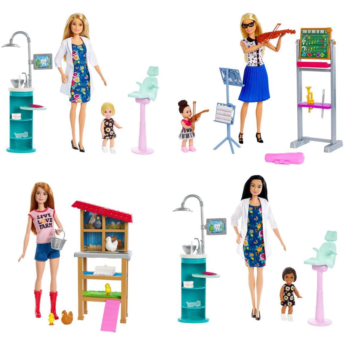 Barbie Careers Playset Barbie Doll Playset B&M