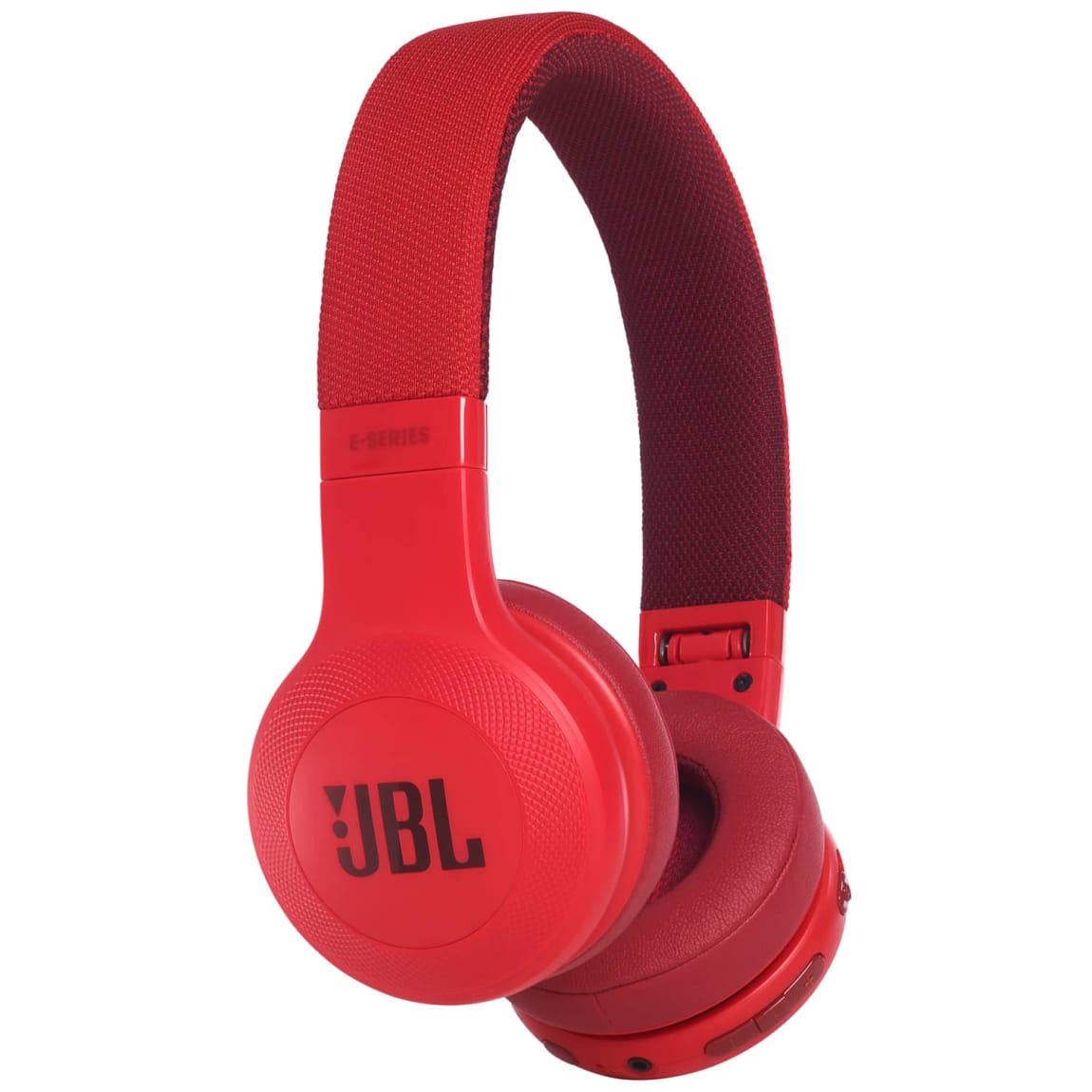 red bluetooth headphones