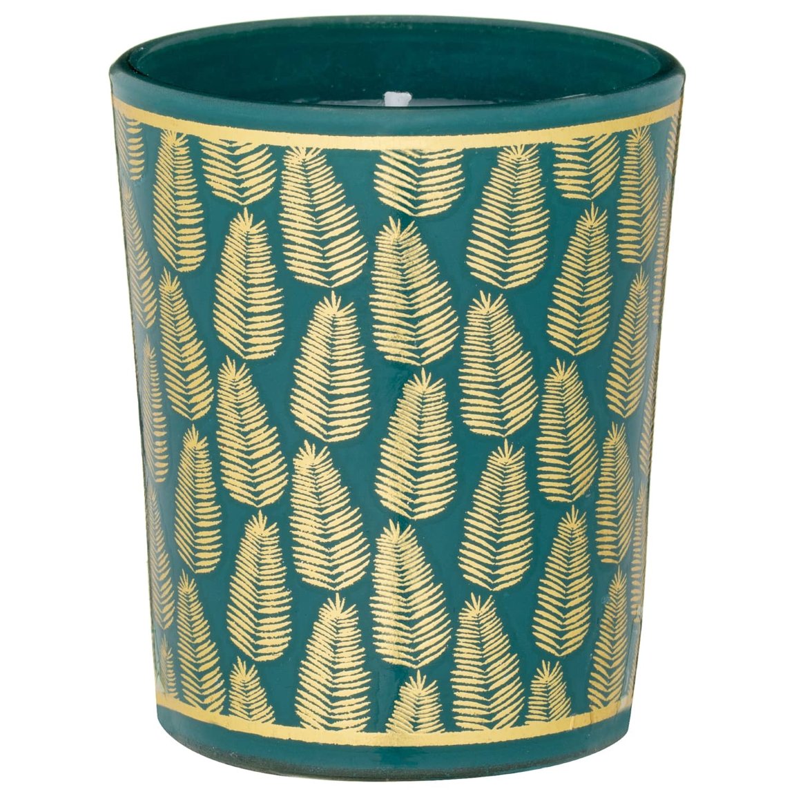 Tropical Candle Green Candles B&M
