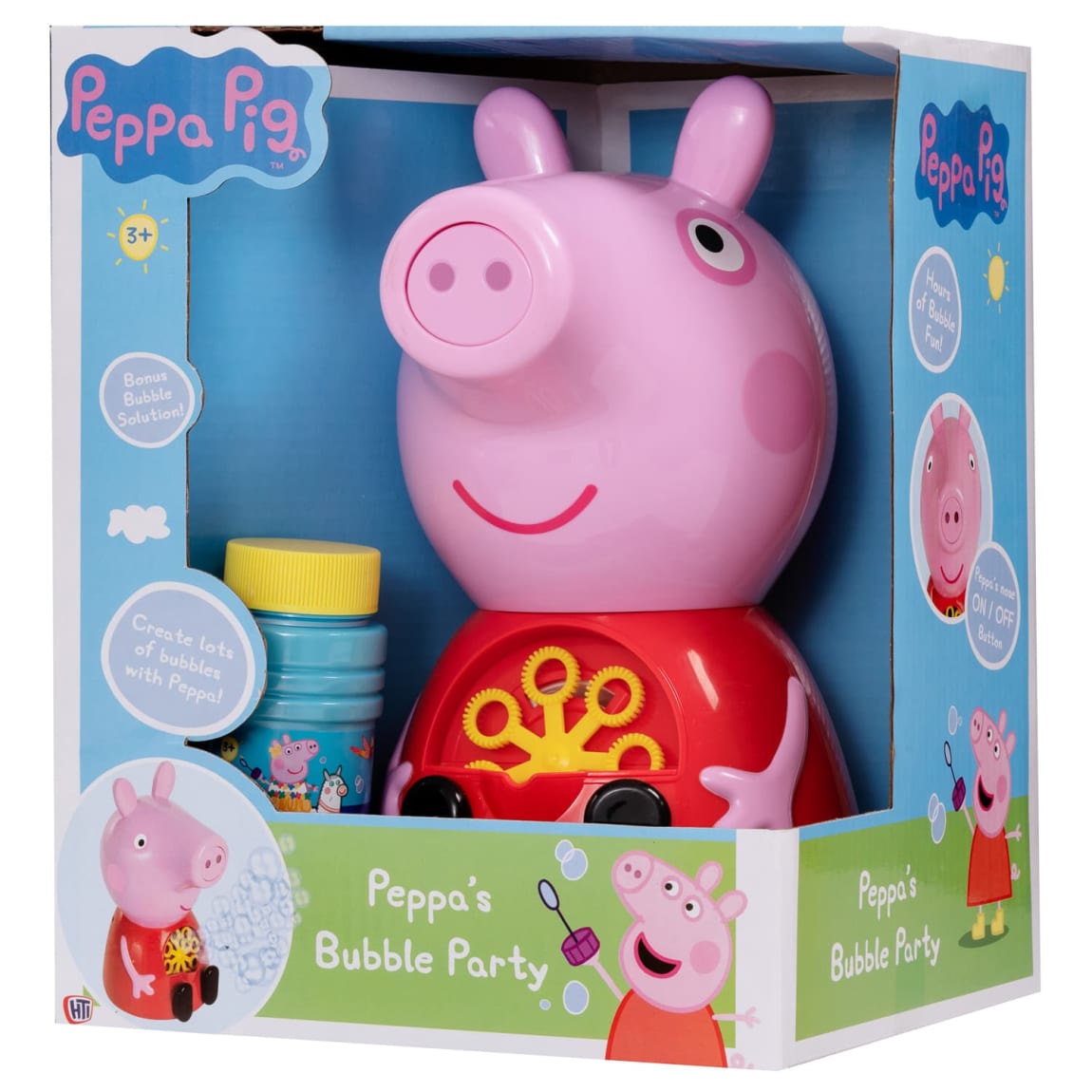 Peppa Pig Bubble Party Outdoor Toys B&M