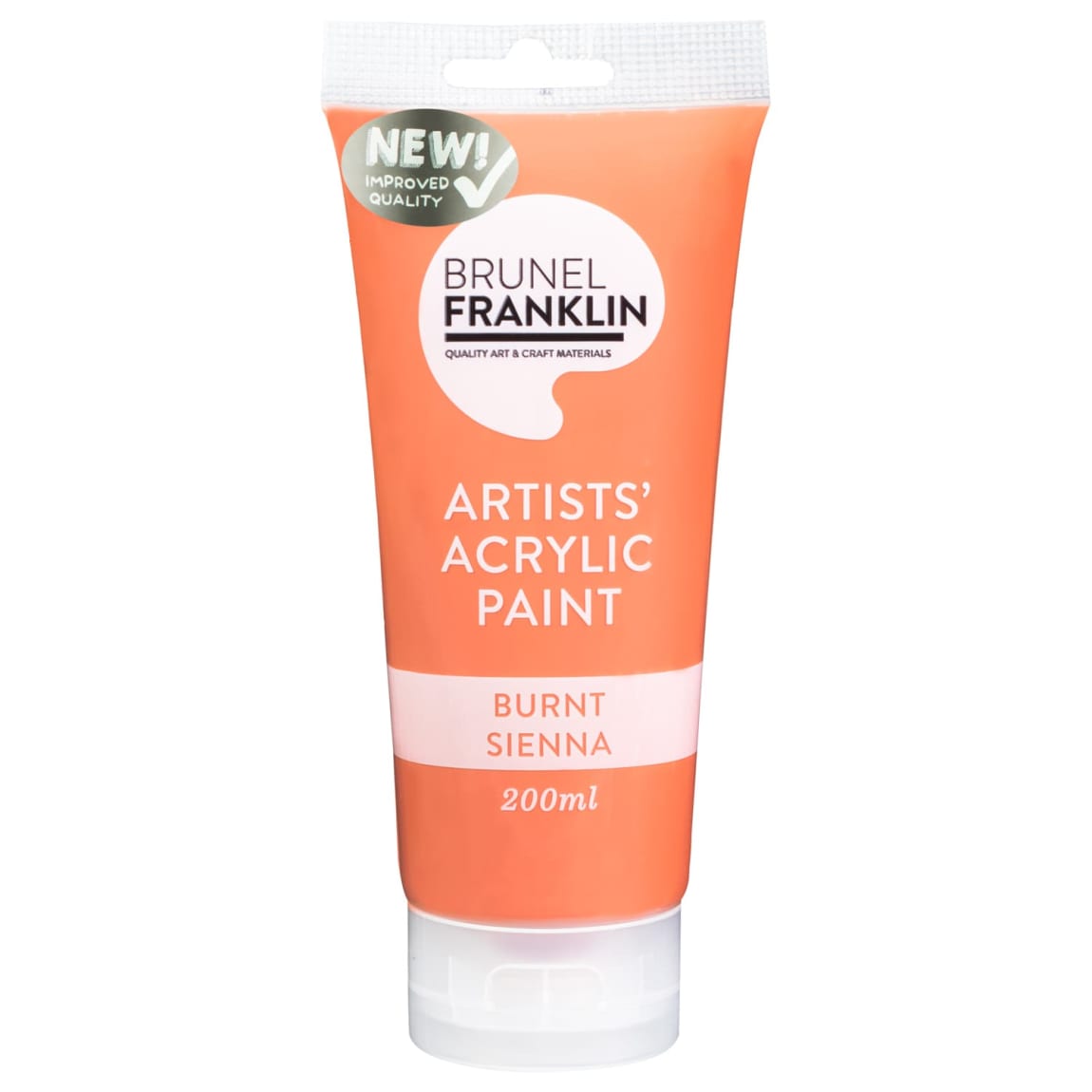 356878-brunel-franklin-artists-acrylic-paint-200ml-burnt-sienna