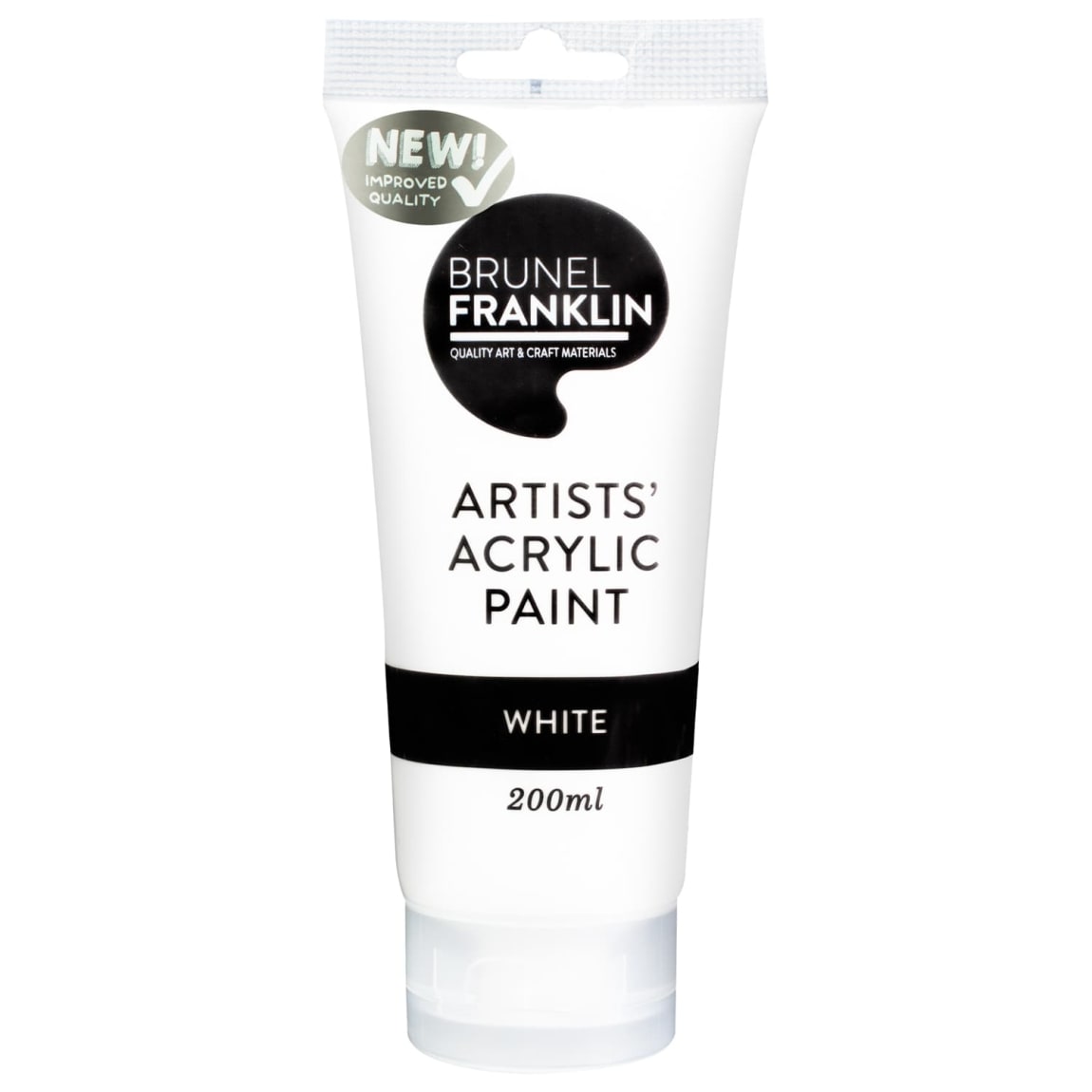 356878-brunel-franklin-artists-acrylic-paint-200ml-white