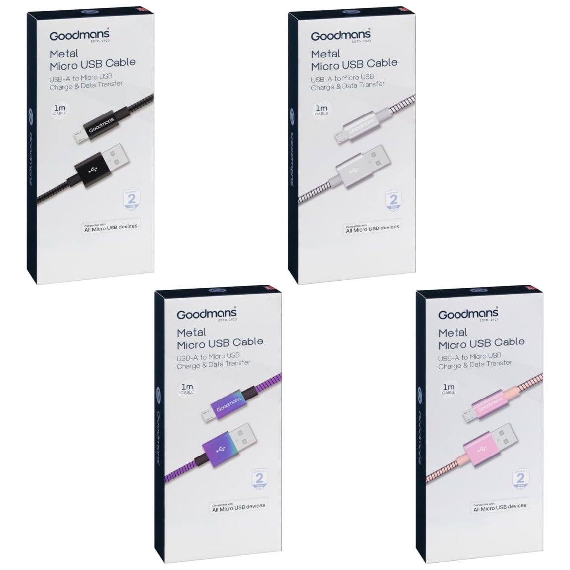 357007-goodmans-metal-micro-usb-cable-1m-group