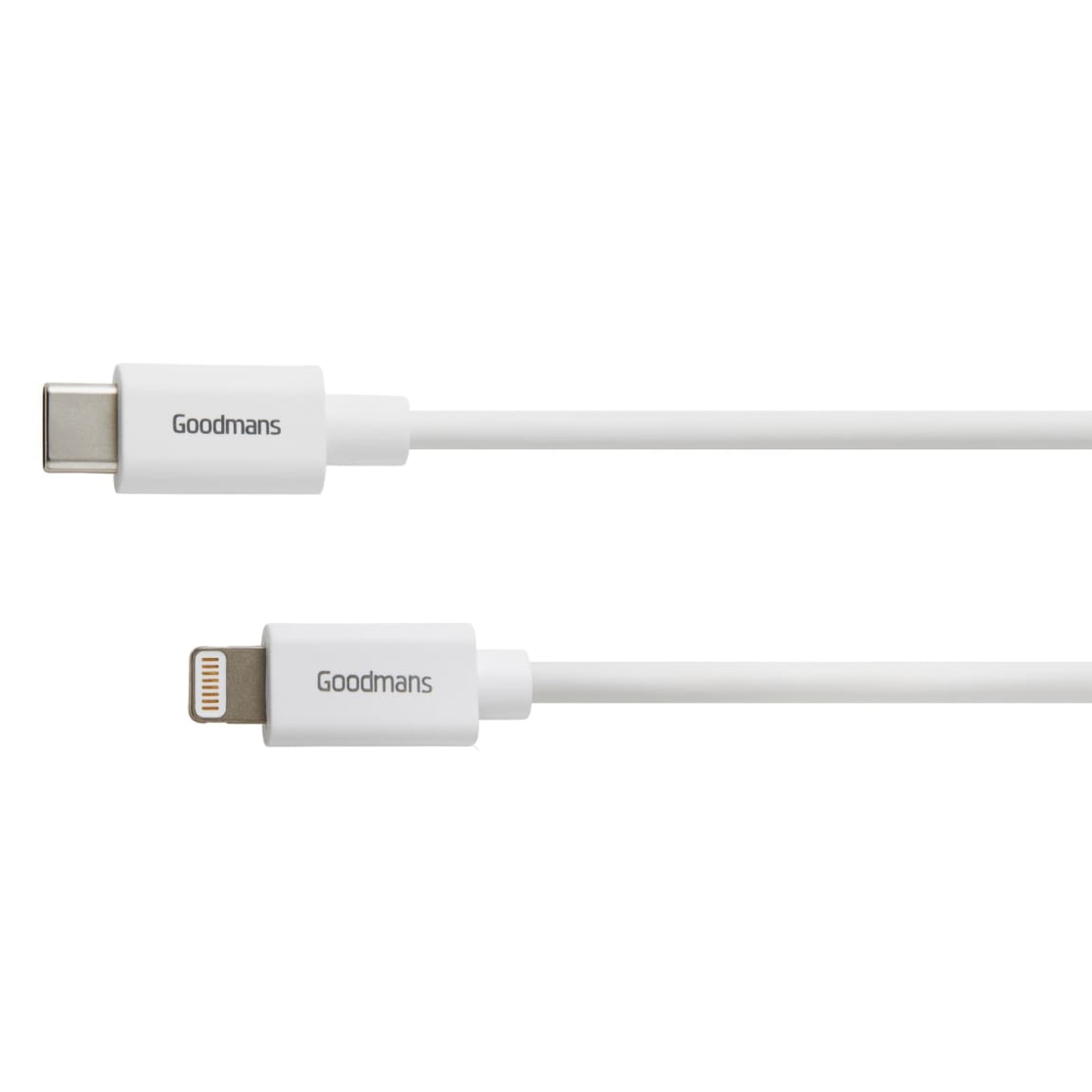 357900-goodmans-type-c-to-lightning-charge-and-sync-cable-2m-white