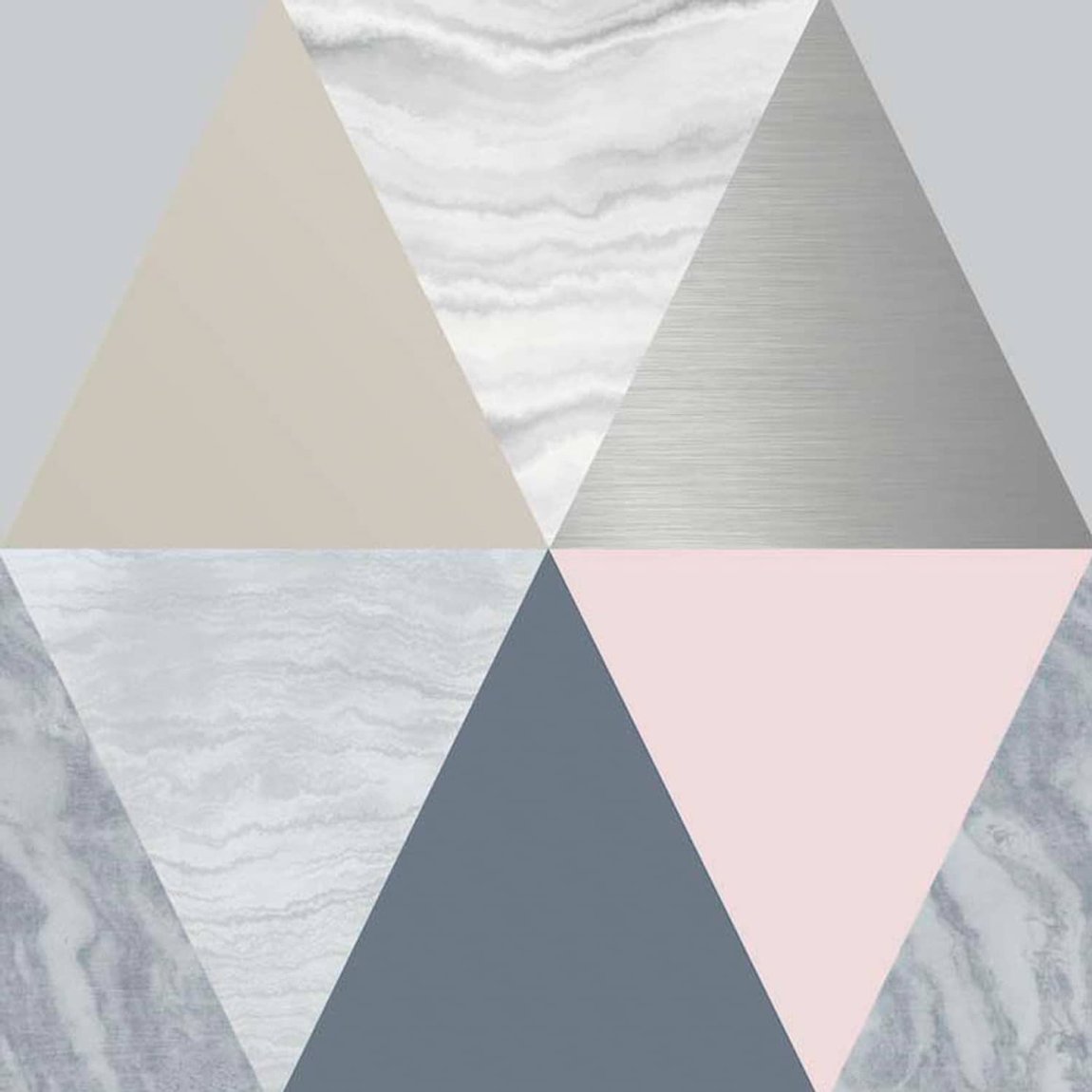 Harlequin Navy & Pink Wallpaper Cheap Wallpaper B&M
