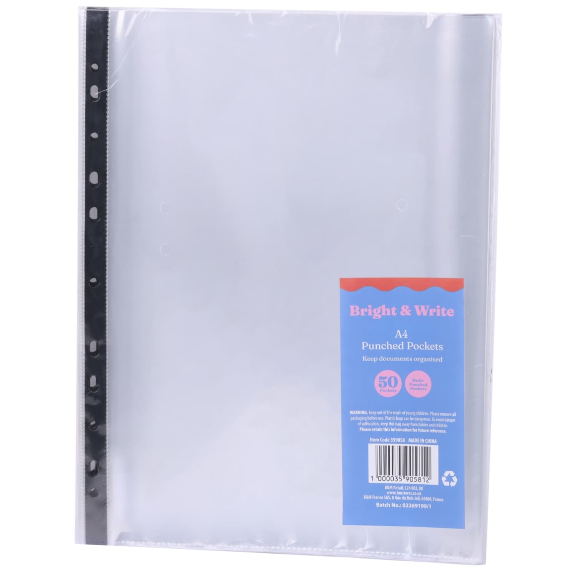 359058-punched-pockets-coloured-edge-a4-black