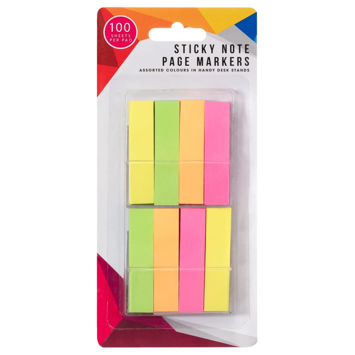 coloured simple sticky notes