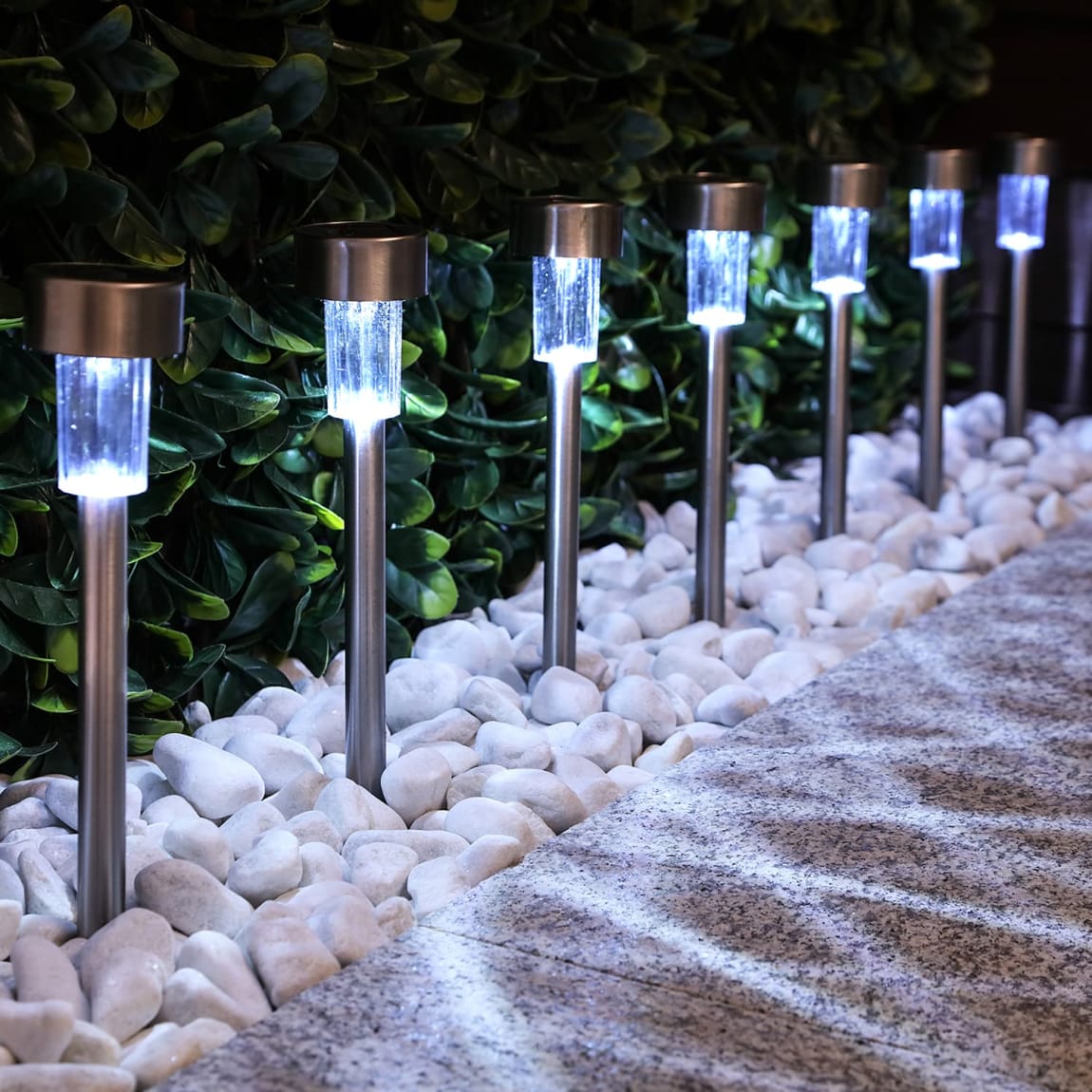 366414-8pk-eveready-solar-powered-post-lights-cool-white