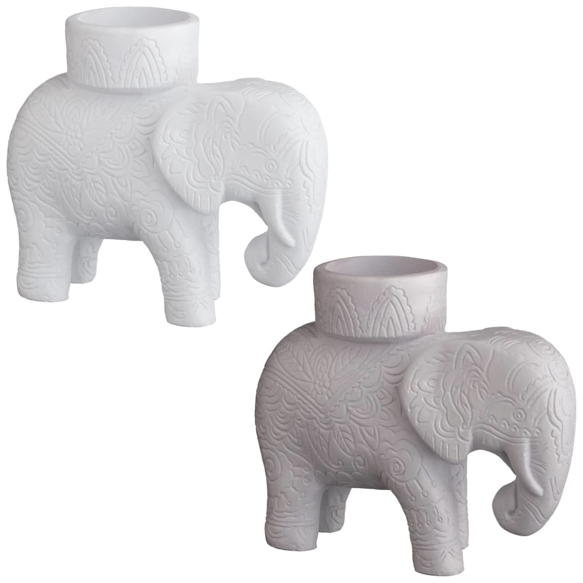 Elephant Tealight Candle Holder Candles & Diffusers B&M Stores