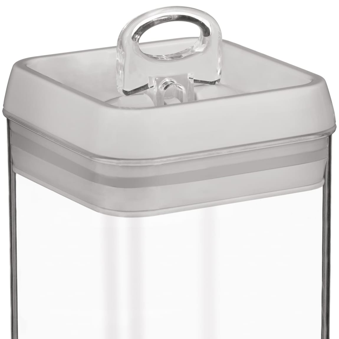 Vacuum Storage Container 1.7L Grey Kitchen Storage B&M