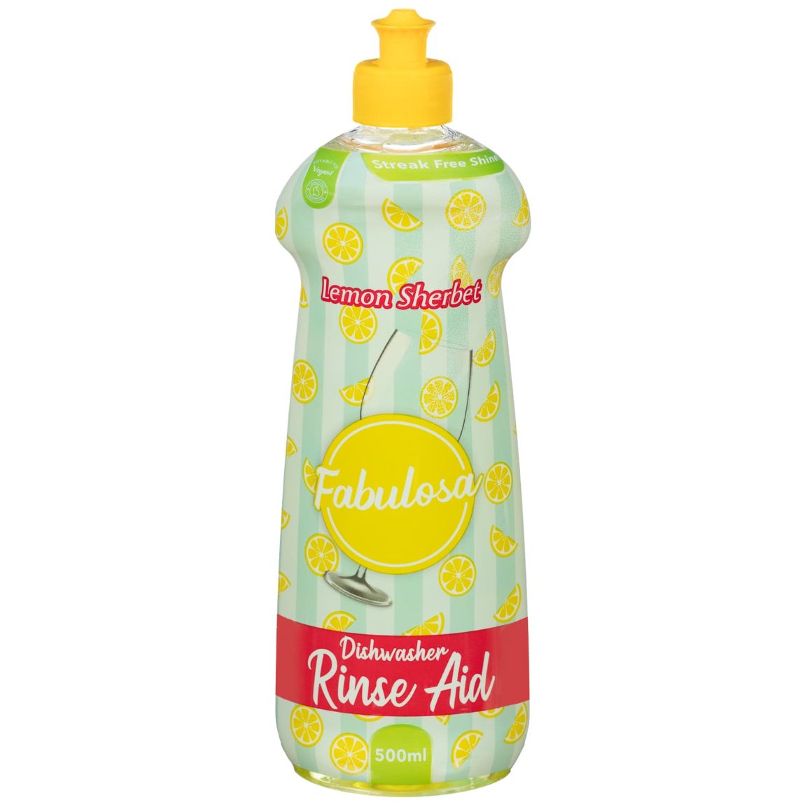 Fabulosa Dishwasher Rinse Aid Lemon Sherbet Household B&M