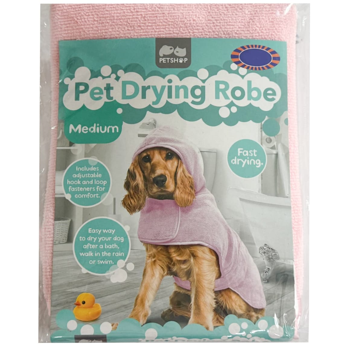 377168-pet-drying-robe-medium-pink