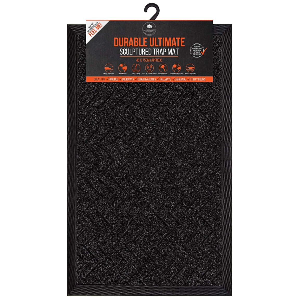 379124-durable-ultimate-sculpted-trap-mat-45x75cm-black
