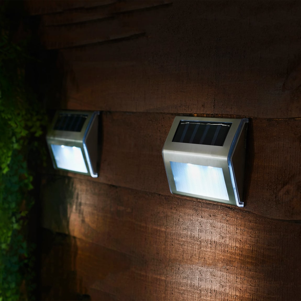 382952-solar-powered-stainless-steel-fence-lights-4pk-2