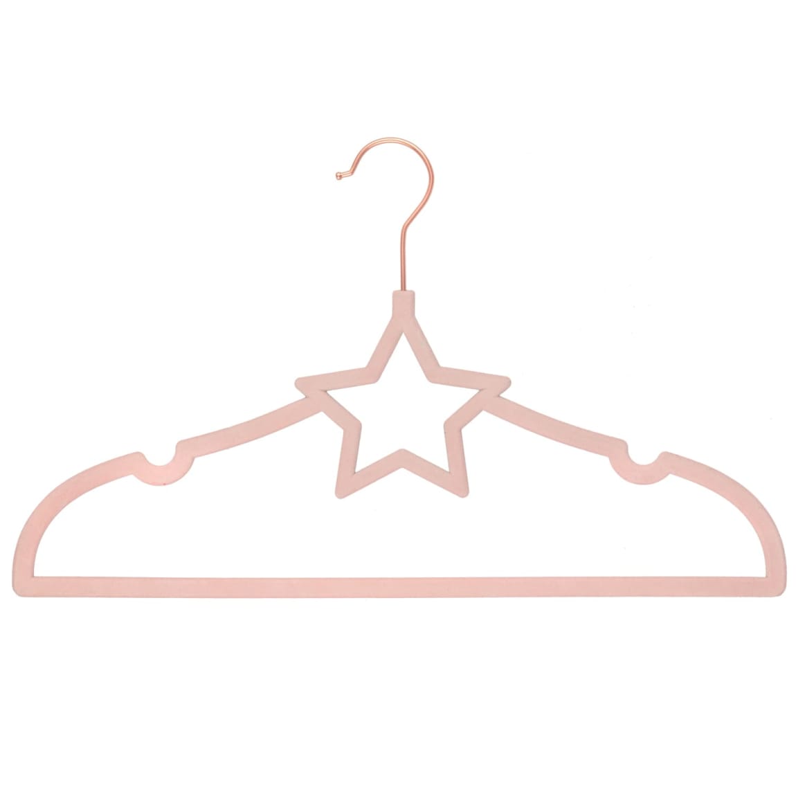 383671-8pk-velvet-shaped-hangers-stars-blush-3