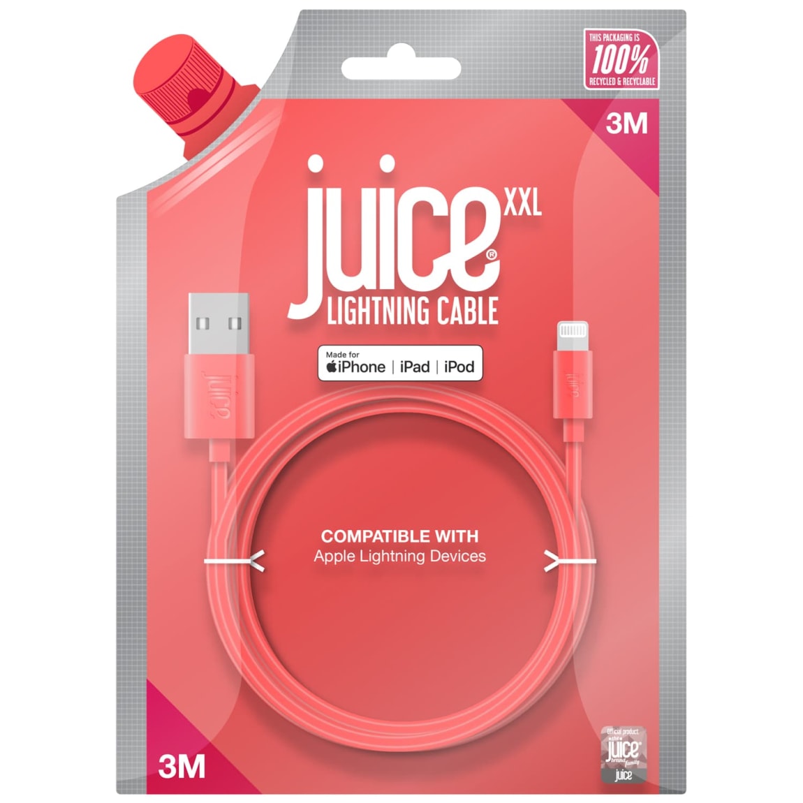 386852-juice-lightning-cable-3m-apple-lightning-devices-red