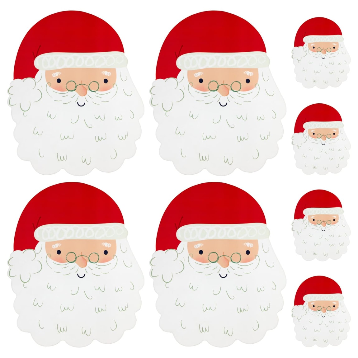 386879-8-shaped-placemats-and-coasters-santa-group1