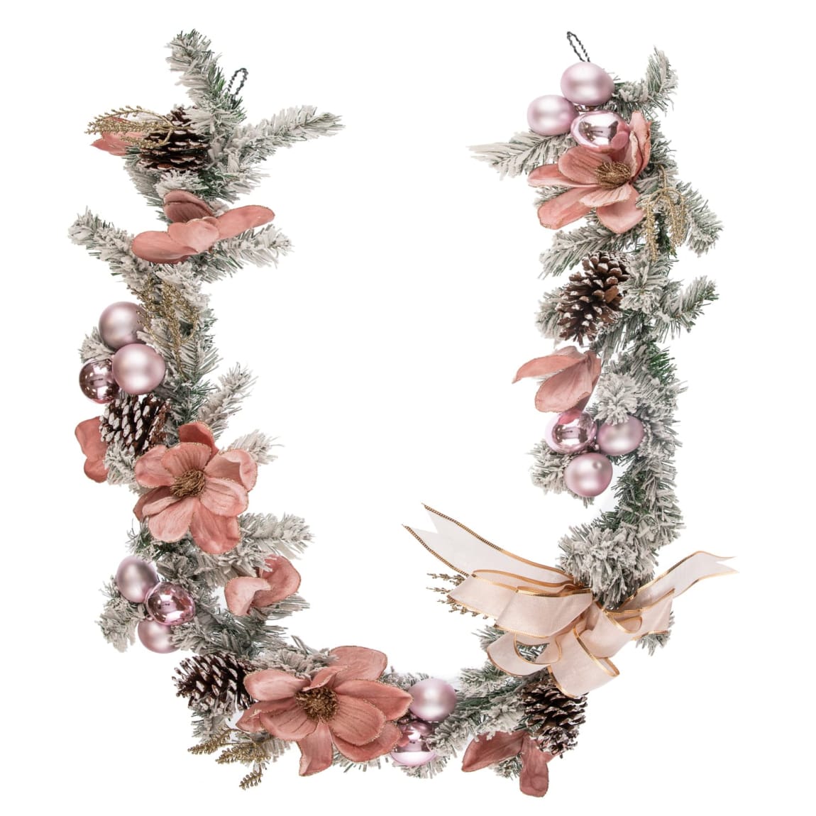 387216-glitter-blush-garland-with-flowers-and-pinecones