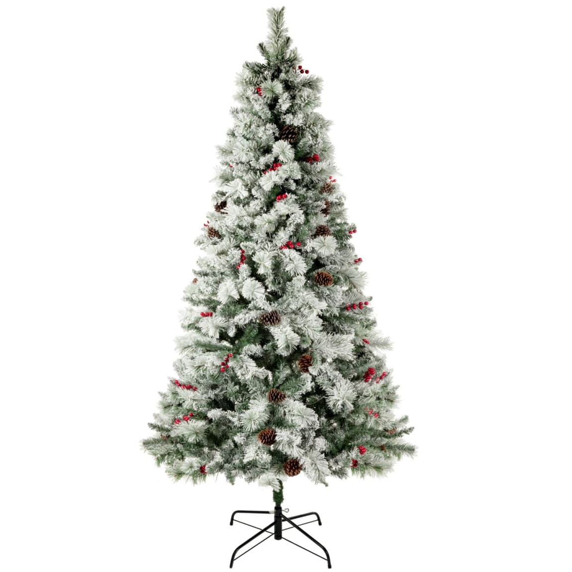 387242-7ft-pre-lit-winchester-christmas-tree-with-snow-berries-and-pinecones