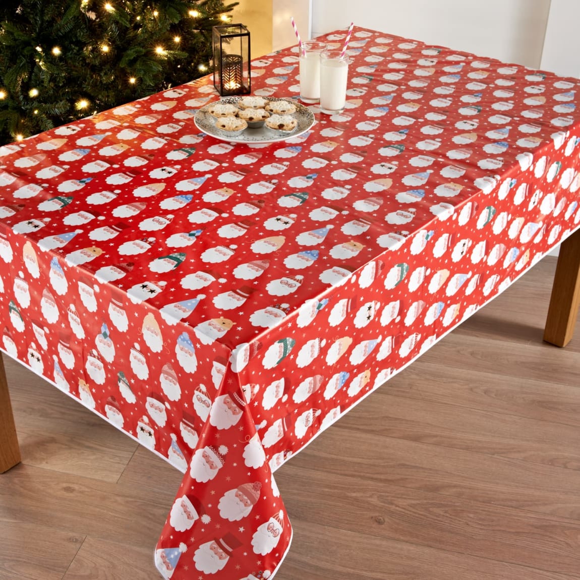 387282-red-santa-wipe-clean-tablecloth