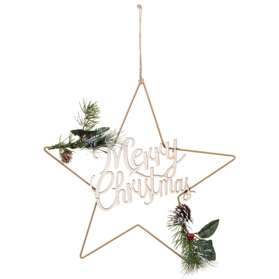 387917-gold-glitter-merry-christmas-hanging-foliage-star