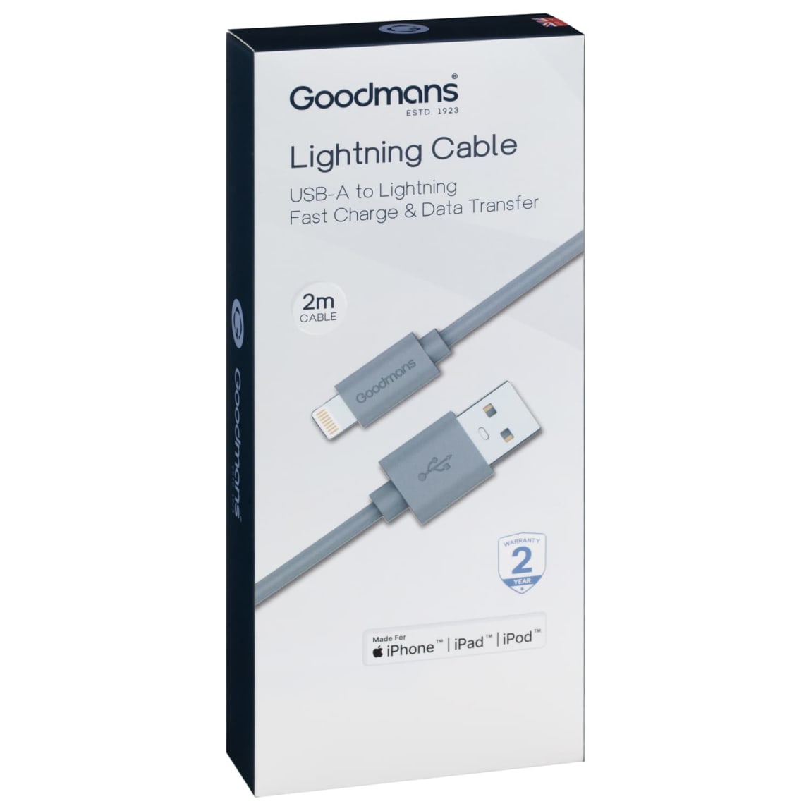 390297-goodmans-lightning-cable-2m-grey