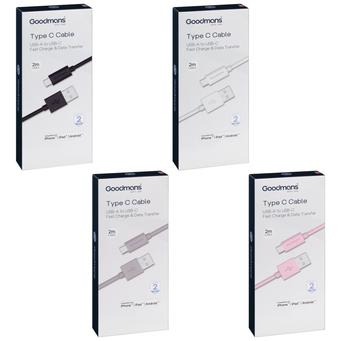 390301-goodmans-type-c-cable-usb-a-to-usb-c-2m