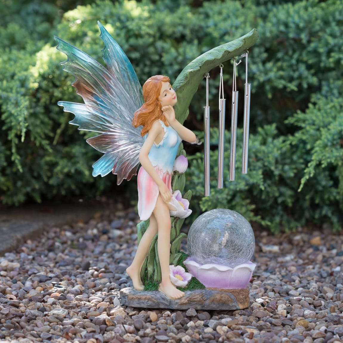 393257-solar-powered-garden-fairy-with-light-and-windchime-colour-changing-pink