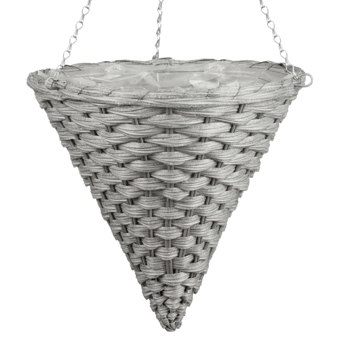 393545-premium-cone-rattan-effect-hanging-basket-14inch-2