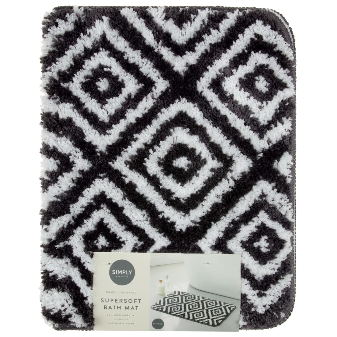398256-supersoft-diamond-tuffted-bath-mat-charcoal-2