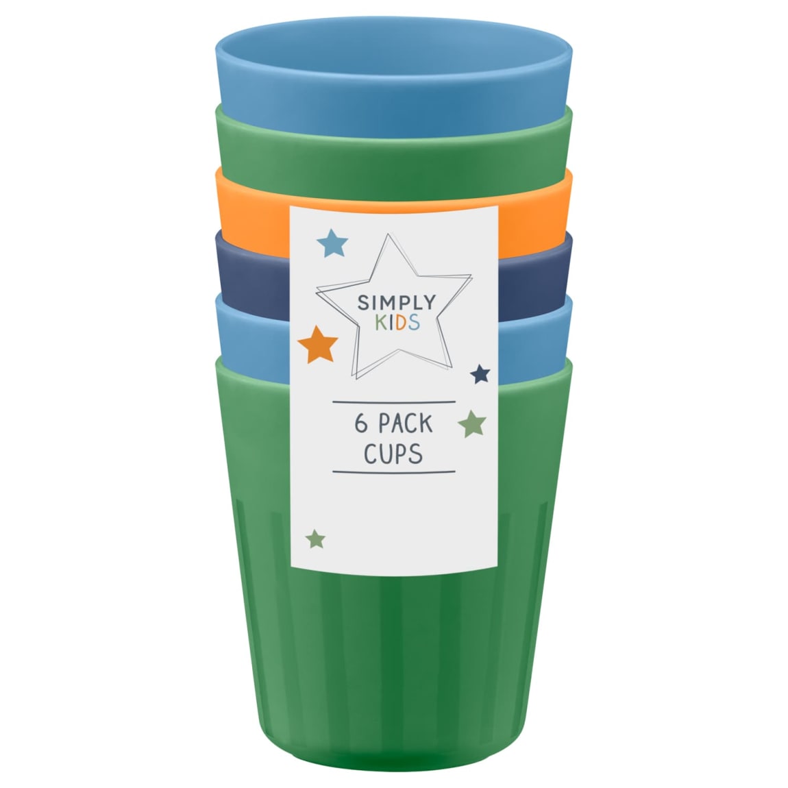 398567-6pk-simply-kids-colour-cups-boys