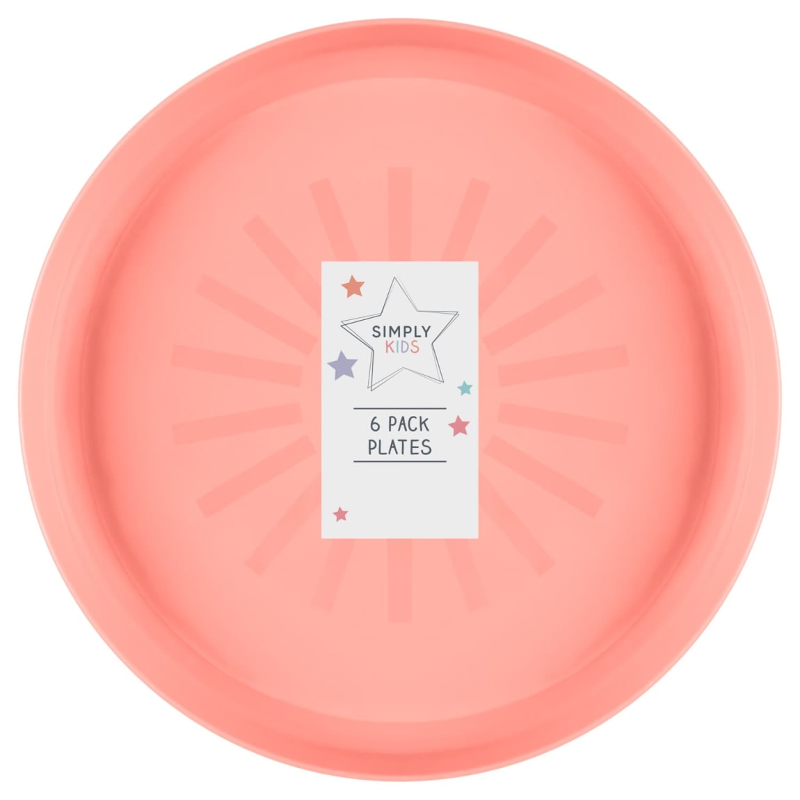 398569-6pk-simply-kids-colour-plates-girls