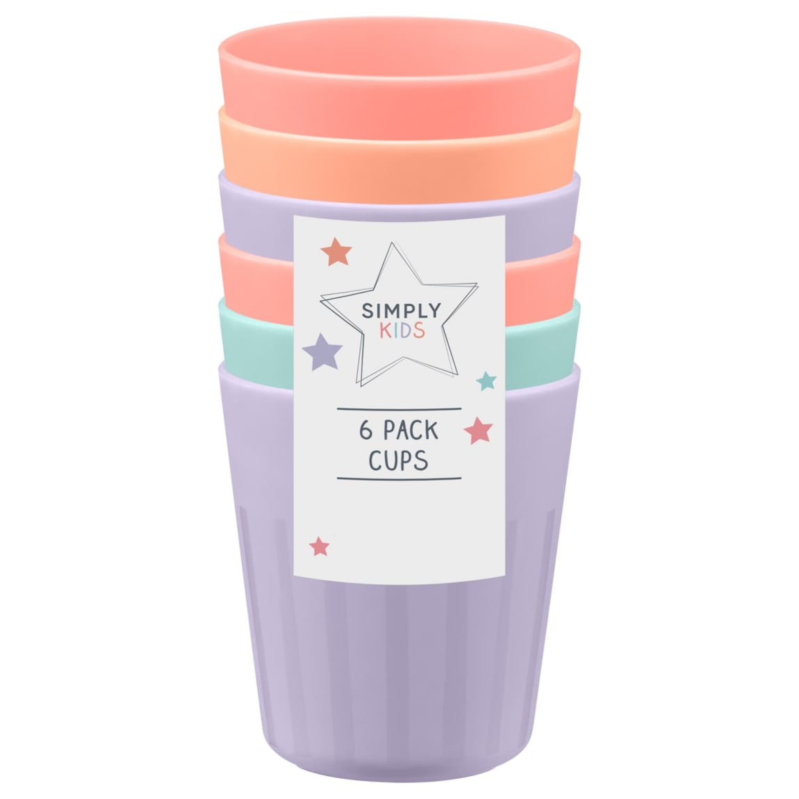 398570-6pk-simply-kids-colour-cups-girls