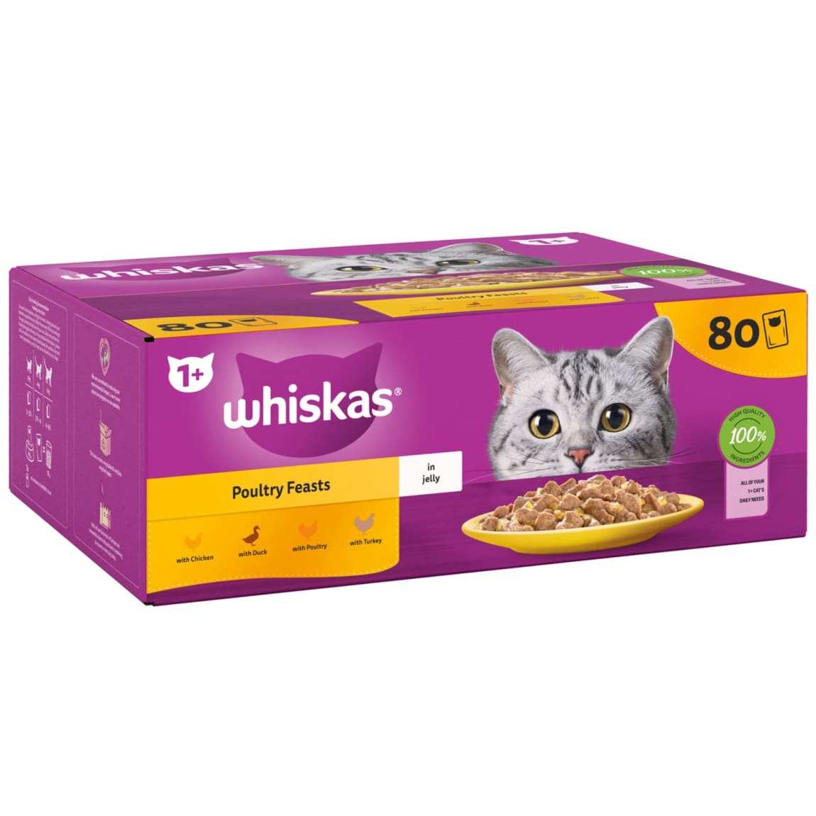 399664-whiskas-1-plus-poultry-feasts-in-jelly-cat-pouches-80-x-85g-2