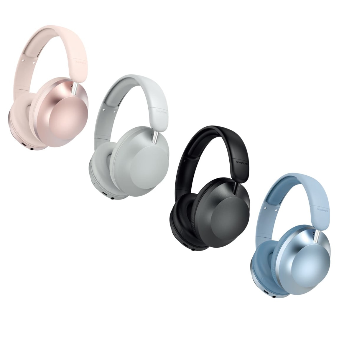 399775-goodmans-metallic-headphones-black-group