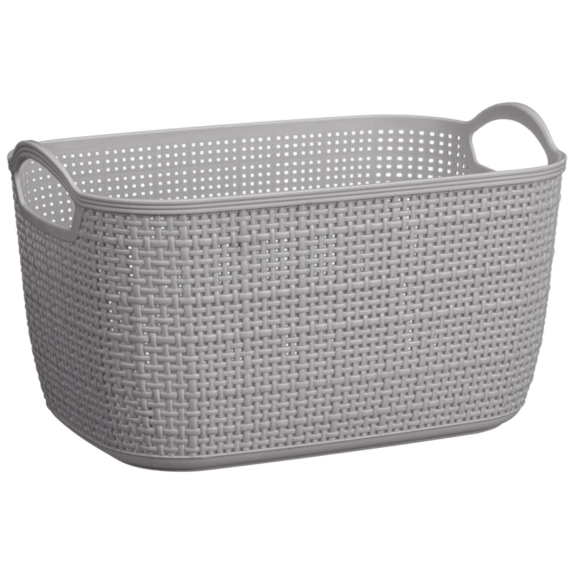 402088-organise-it-linen-textured-basket-with-handles-grey