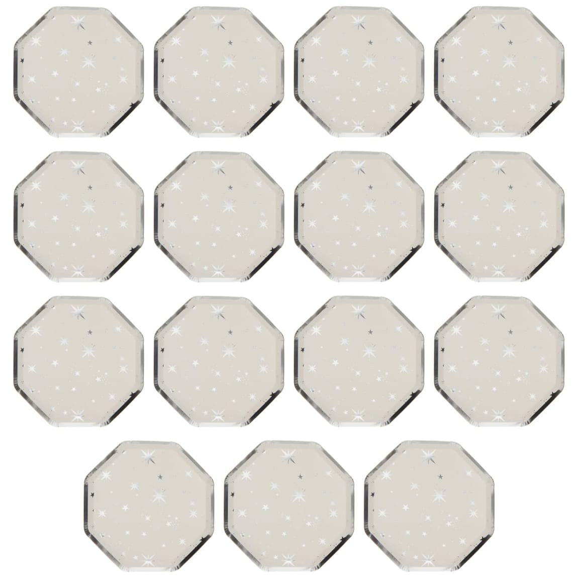 403802-christmas-15-pcs-hexagon--plate-9inch-silver