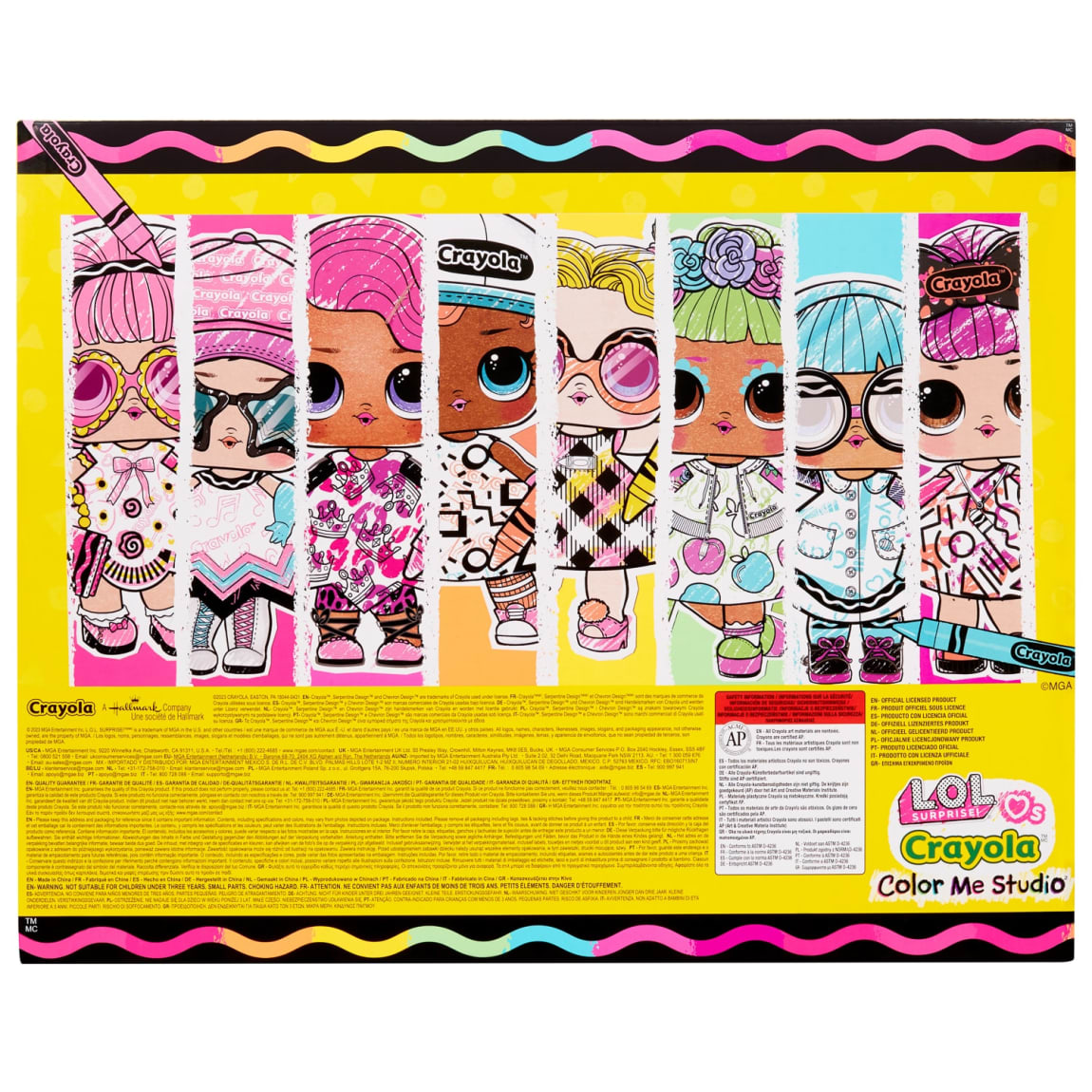 L.O.L. Surprise! Crayola™ Colour Me Studio Assorted Dolls B&M